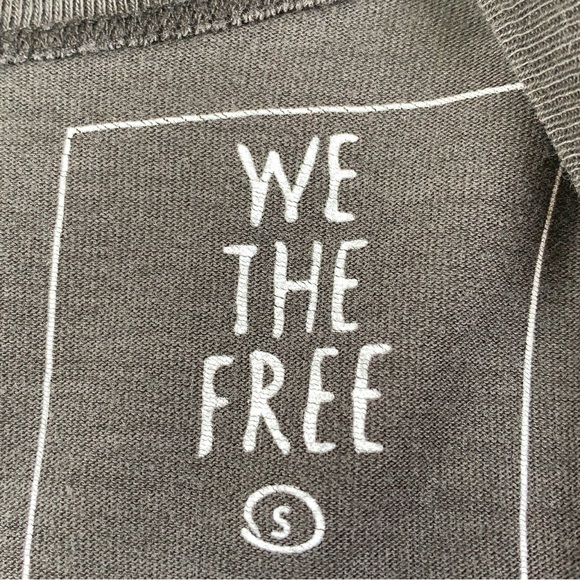 We The Free Be Free Tunic, Size Small, Dark Grey - Picture 3 of 4